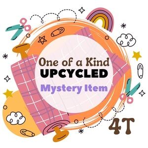 Mystery Box One of a Kind Upcycled Item Kids Toddler 4T Boys Girls Fun Unique